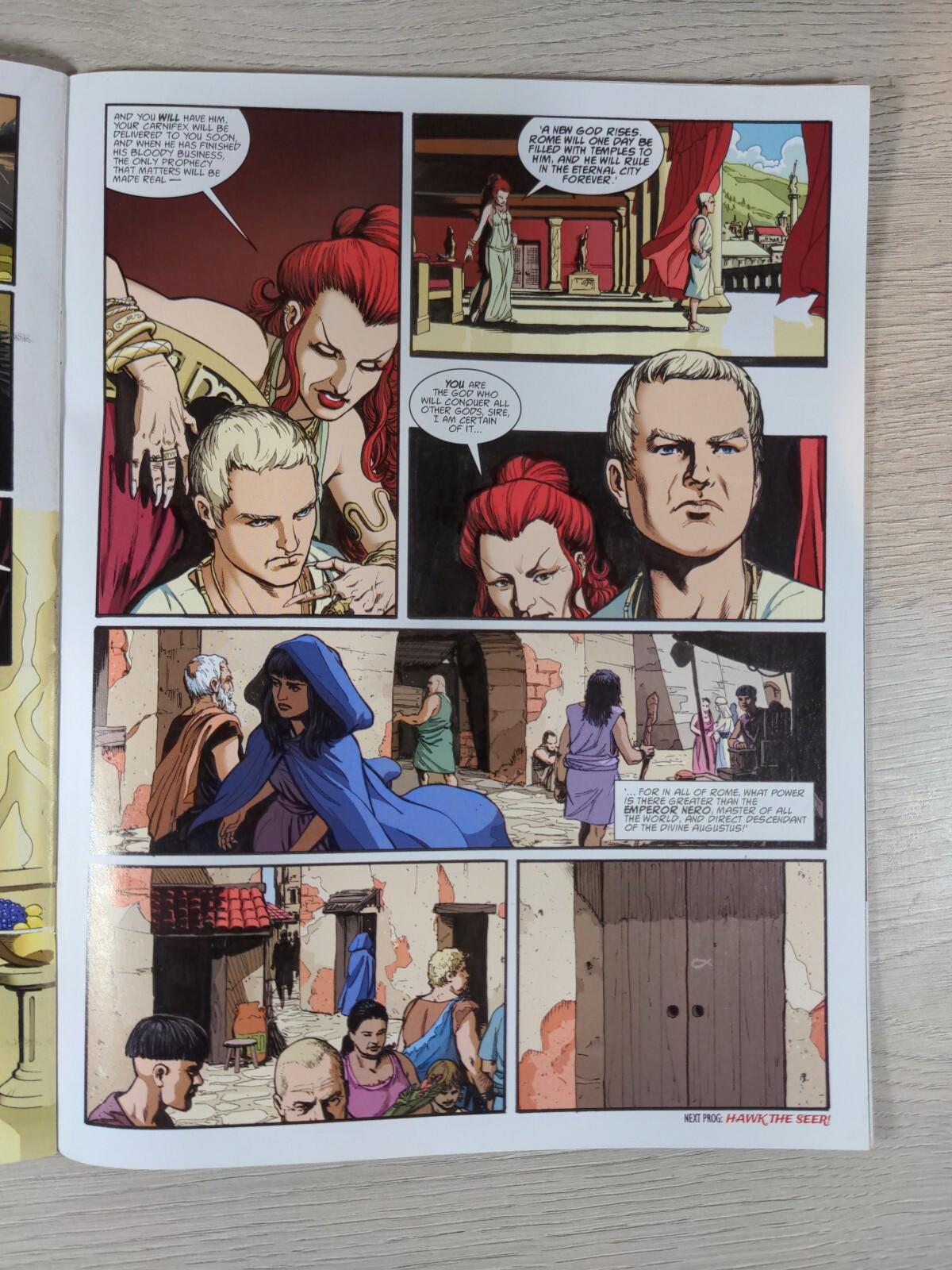 2000AD Comic King Of The Wild Frontier! Prog 1853 Date 9th October 2013 - Retrorama UK