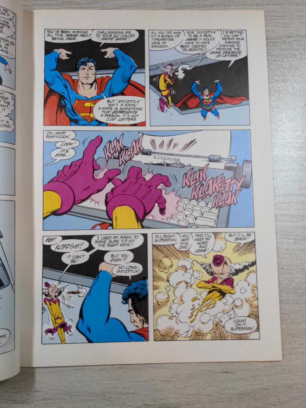 DC Comics Superman Featuring Justice  League Issue No #29 1989 Vintage Comic