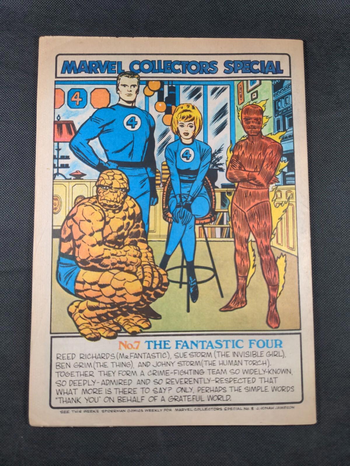 Mighty World of Marvel Issue No 41 July 1973 Vintage Marvel UK Comic