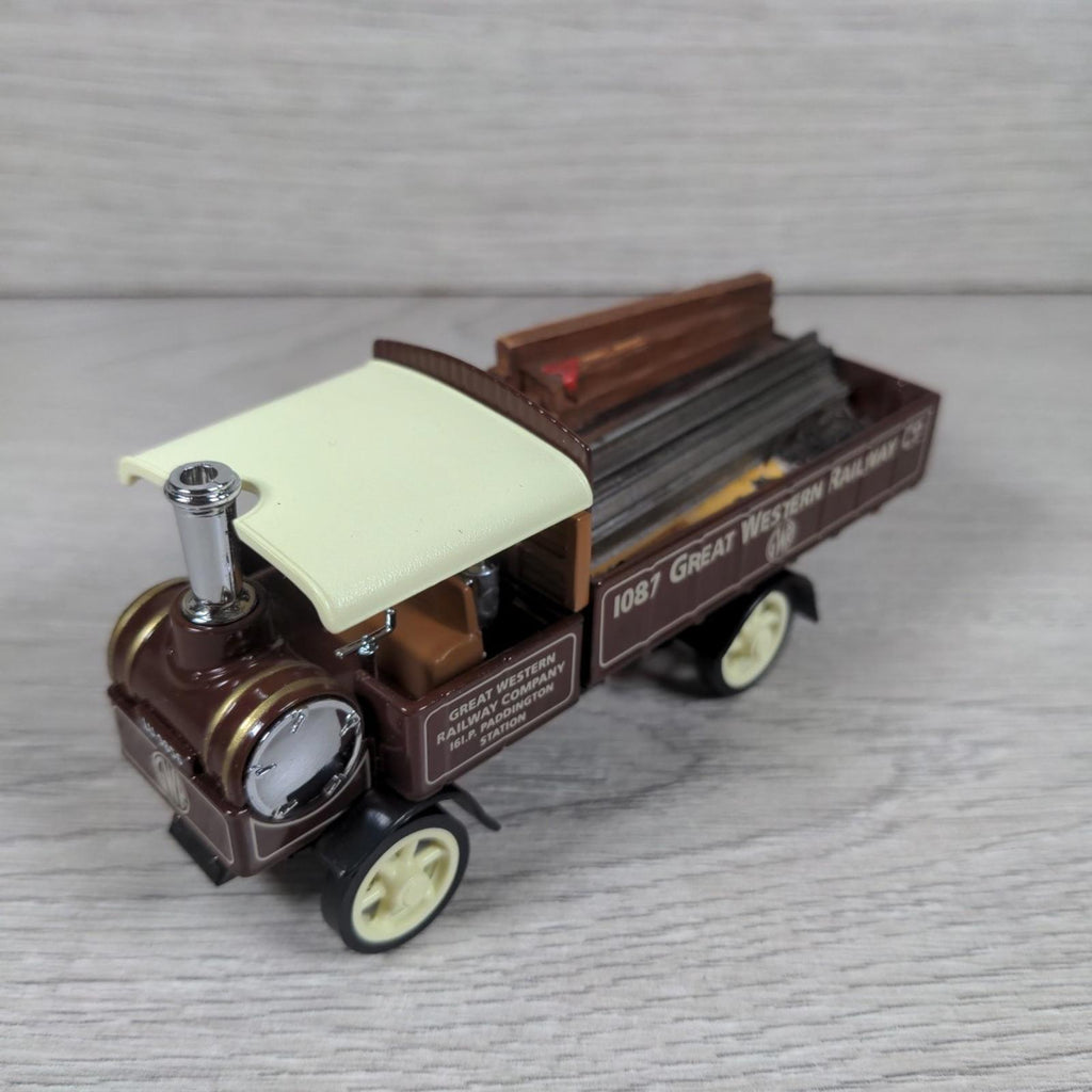 Matchbox Collectables 1917 Yorkshire Steam Wagon Diecast Model YAS11-M Vintage - Retrorama UK