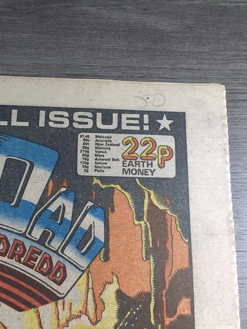 2000AD Prog 382 Featuring Judge Dredd Comic 8th Sept 1984 Vintage Retro Comic