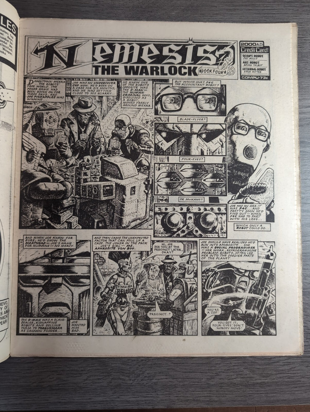 2000AD Prog 400 Featuring Judge Dread Comic 12th Jan 1985 Vintage Retro Comic