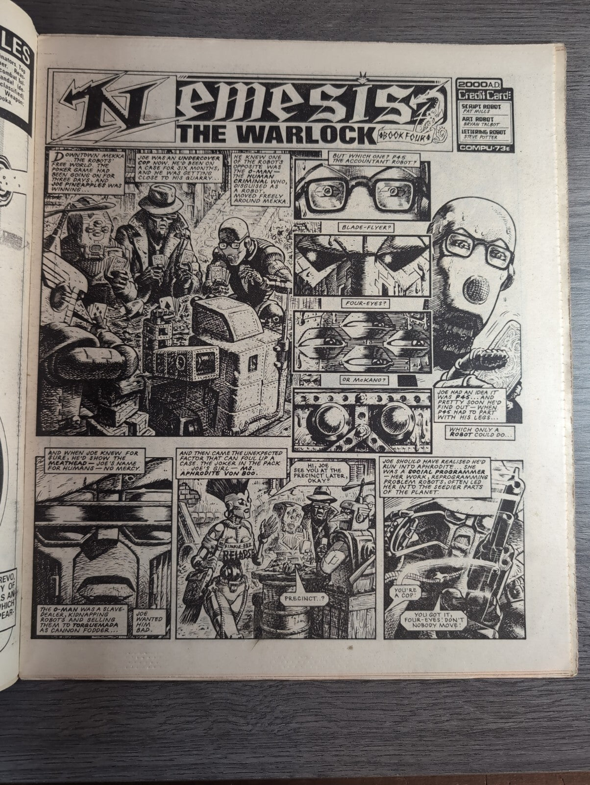 2000AD Prog 400 Featuring Judge Dread Comic 12th Jan 1985 Vintage Retro Comic