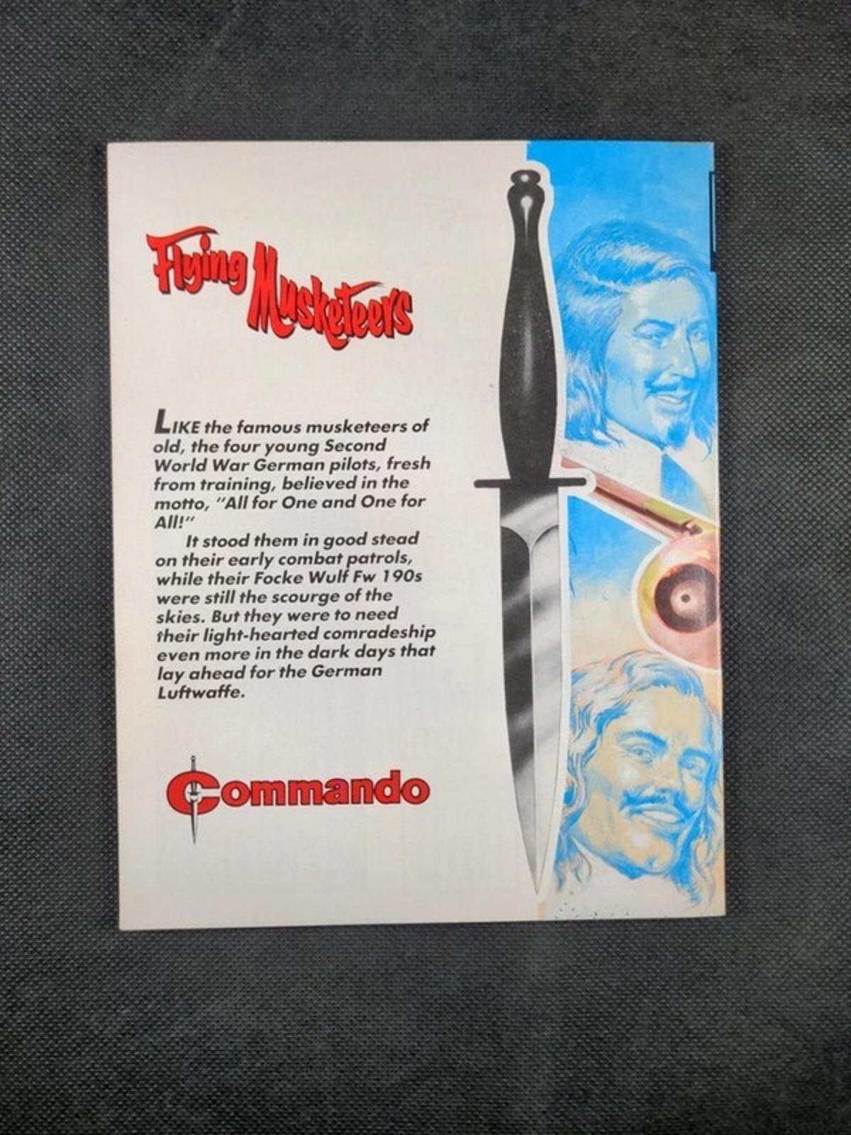 Commando Comic Issue Number 2713 Flying Musketeers - Retrorama UK