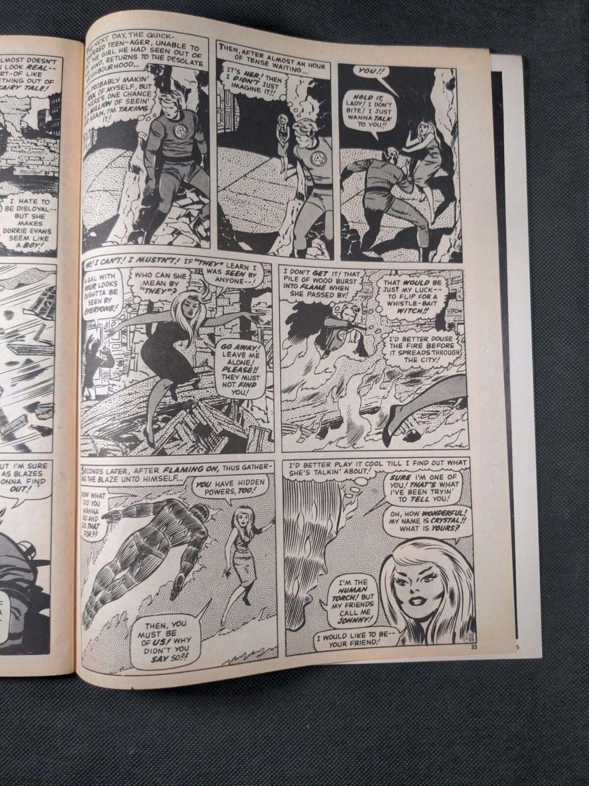 Mighty World of Marvel Issue No 96 August 1974 Vintage Marvel UK Vintage Comics