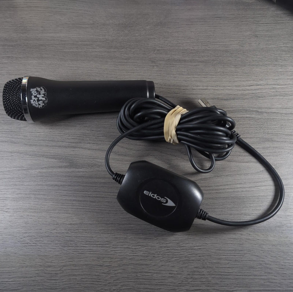Nintendo Wii Logitech Microphones x 2 With Glee Karaoke & U-Sing Games