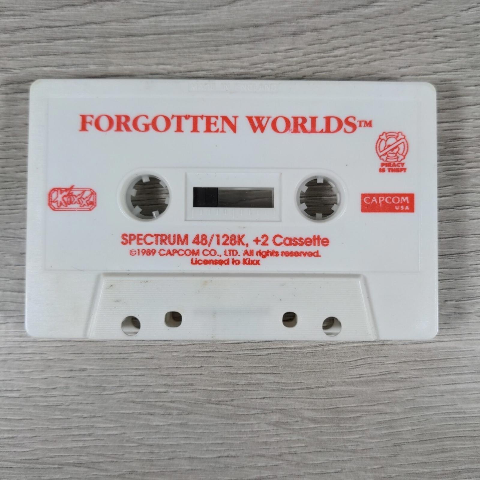 Forgotten Worlds ZX Spectrum 48K 128K Video Game Cassette Tested & Working