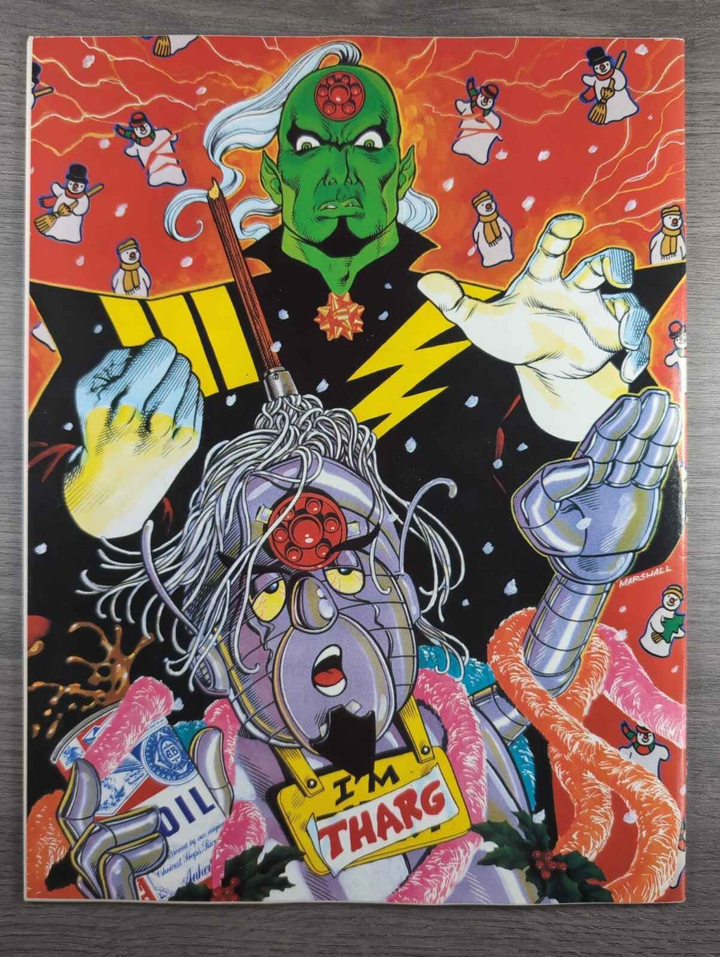 2000AD Prog 867 Featuring Judge Dredd Comic 25th Dec 1993 Vintage Retro Comic