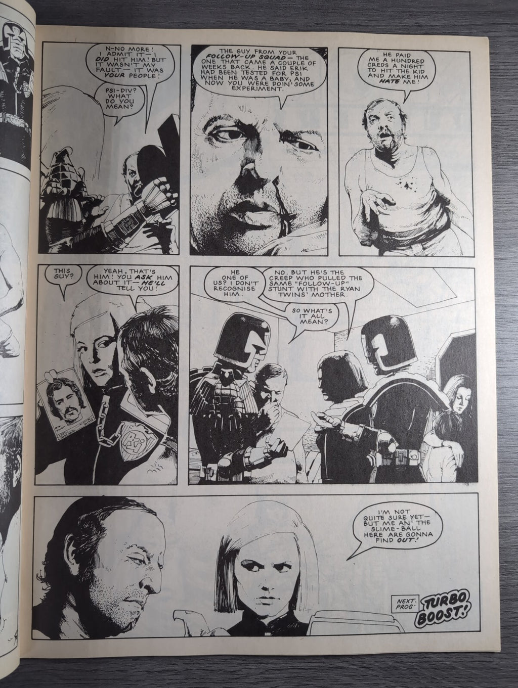 2000AD Prog 642 Featuring Judge Dread Comic 2nd Sept 1989 Vintage Retro Comic - Retrorama UK