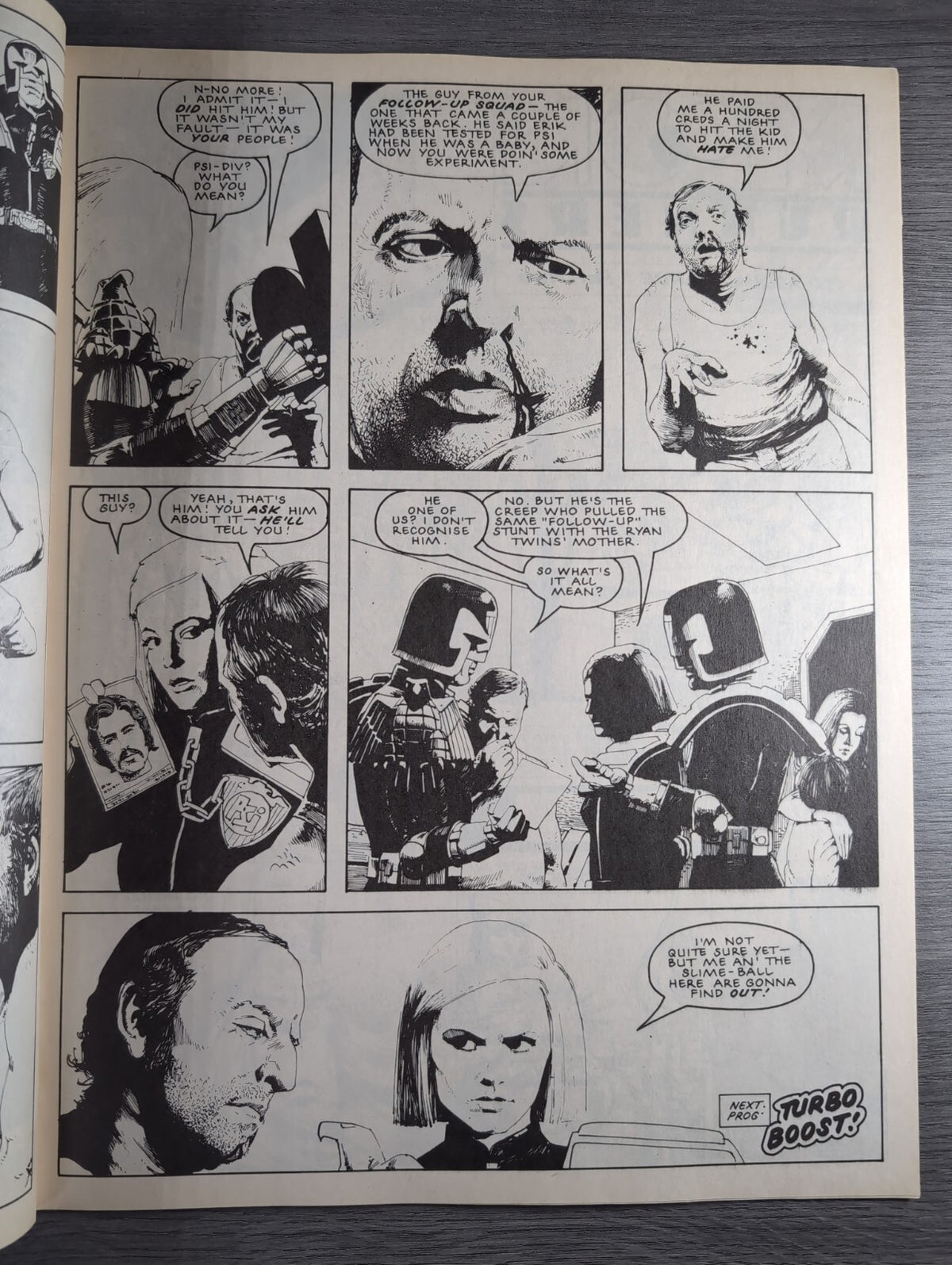 2000AD Prog 642 Featuring Judge Dread Comic 2nd Sept 1989 Vintage Retro Comic - Retrorama UK