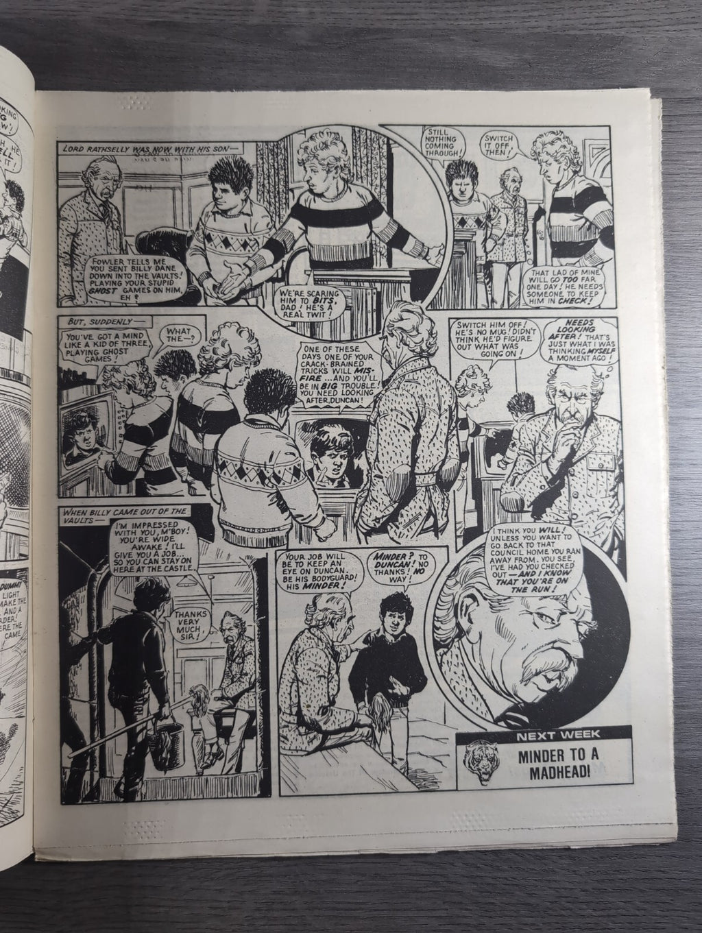 Eagle Comic Issue No. 206 1st March 1988 Vintage Retro UK Comic