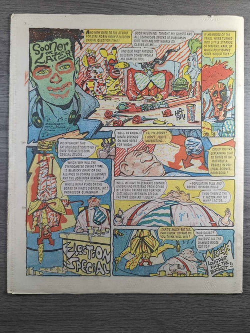 2000AD Prog 490 Featuring Judge Dread Comic 4th Oct 1986 Vintage Retro Comic