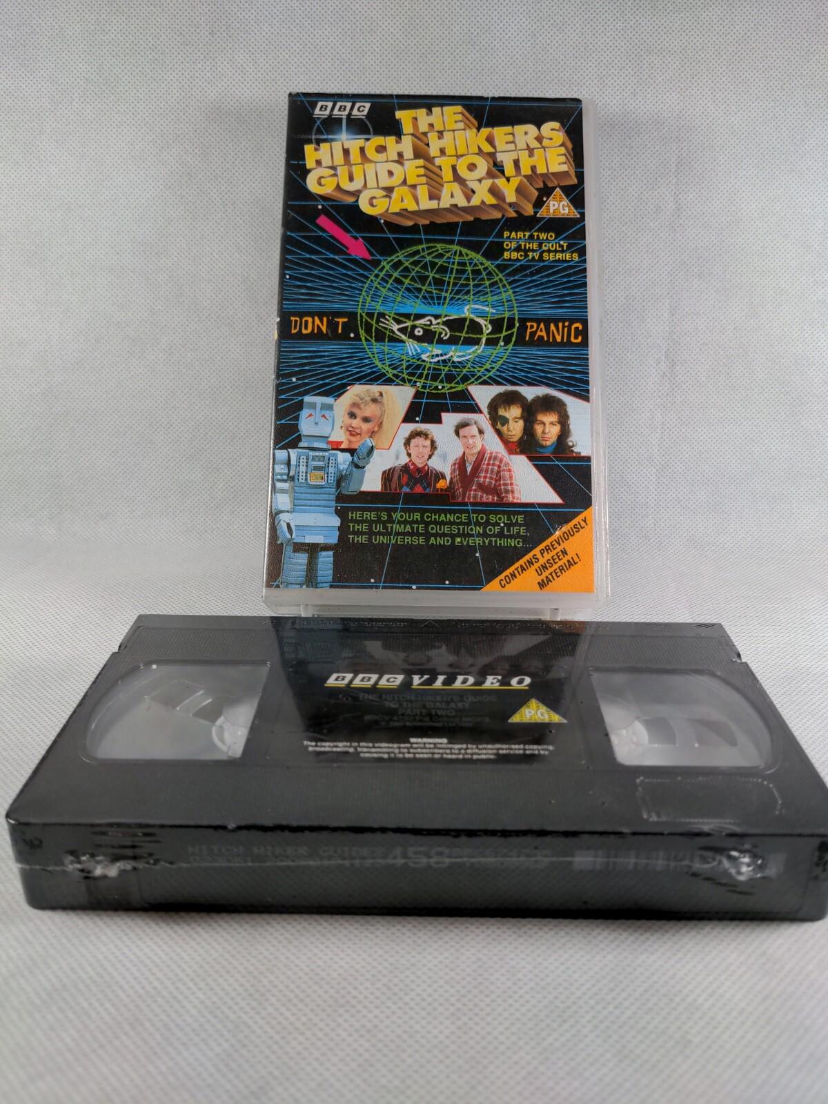 The Hitch Hikers Guide to the Galaxy Part 2 VHS Video Sealed Tape - Retrorama UK