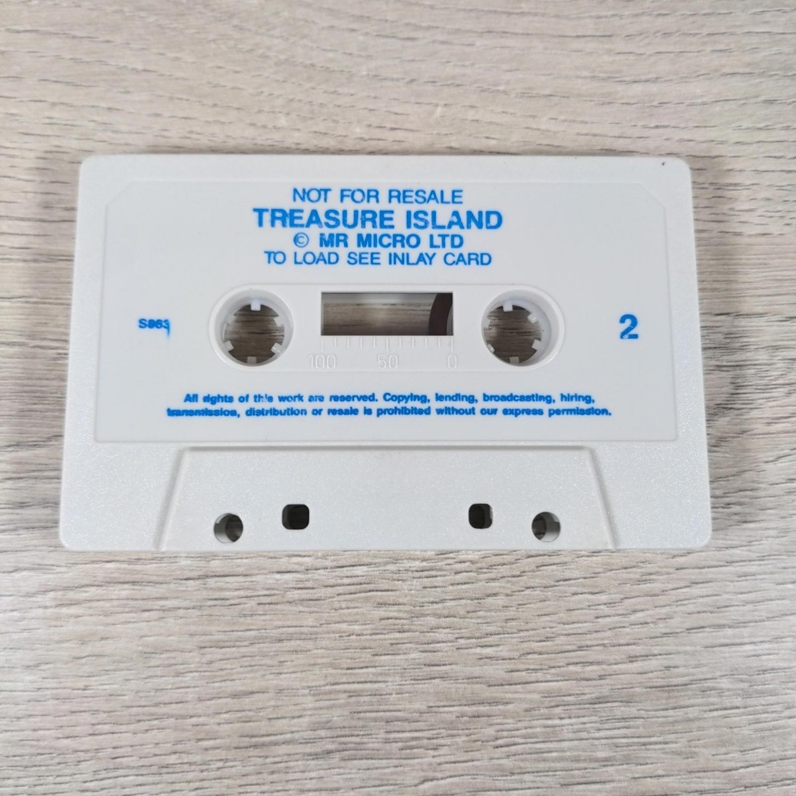 Treasure Island ZX Spectrum Game Cassette Tested & Working