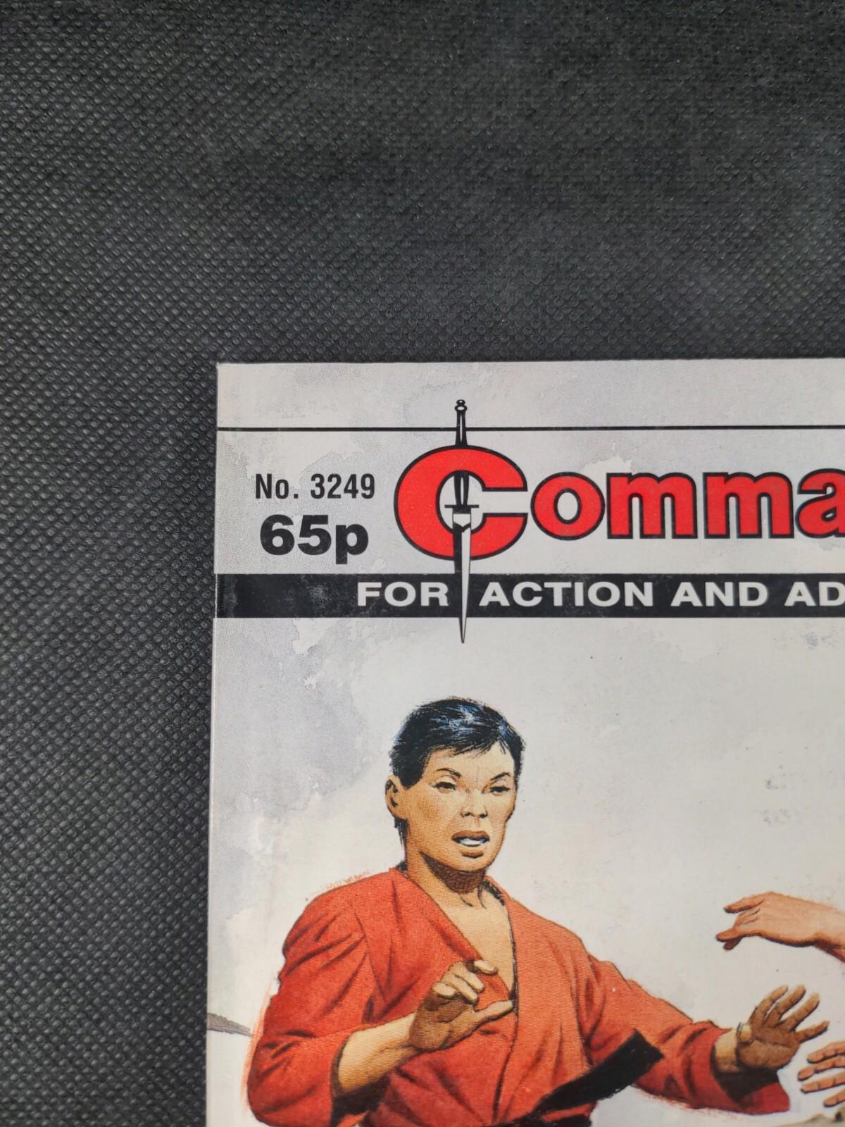 Commando Comic Issue Number 3249 Streets Of Fear - Vintage Comic