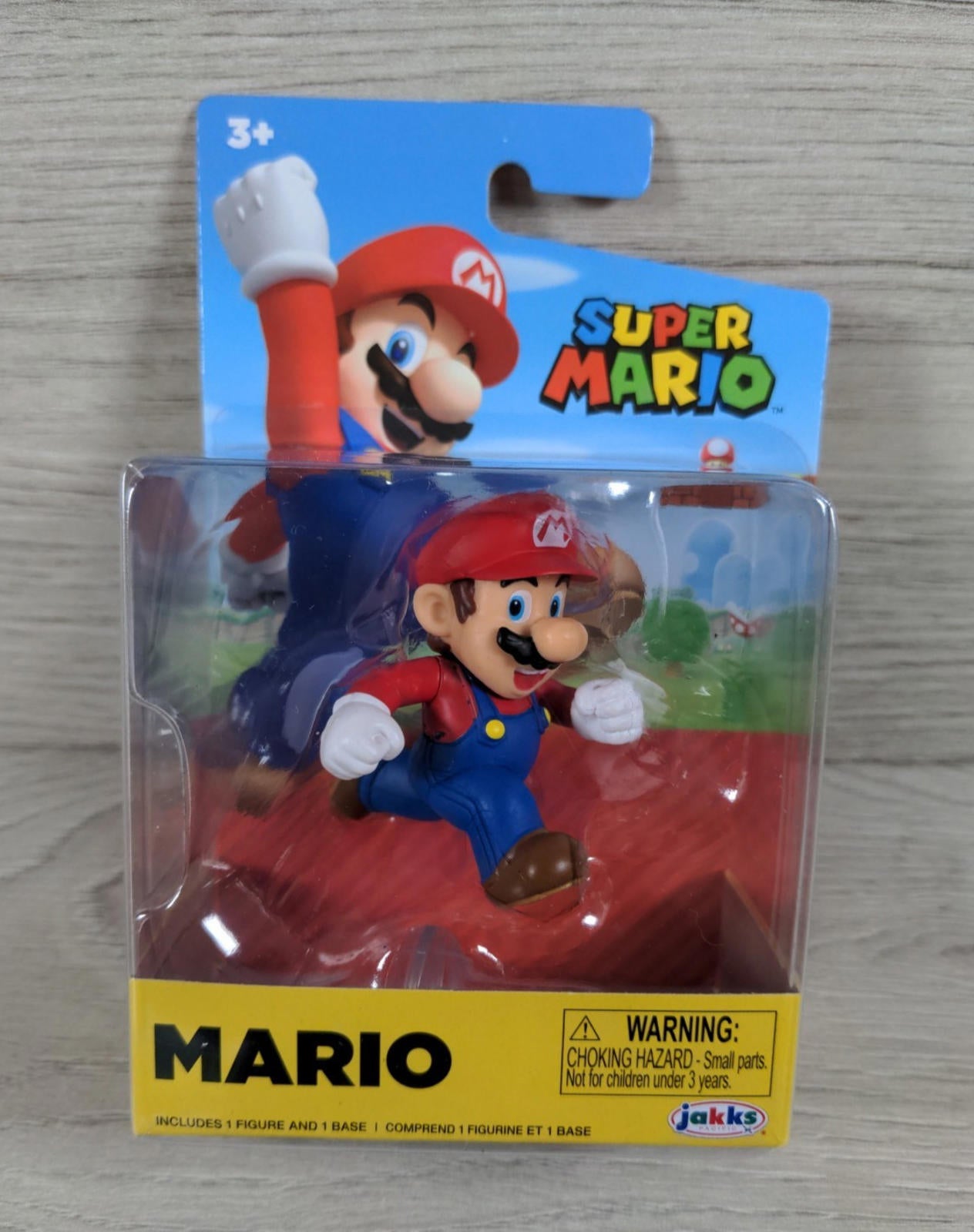Super Mario - Mario 5cm Action Figure Jakks Pacific - Factory Sealed Pack