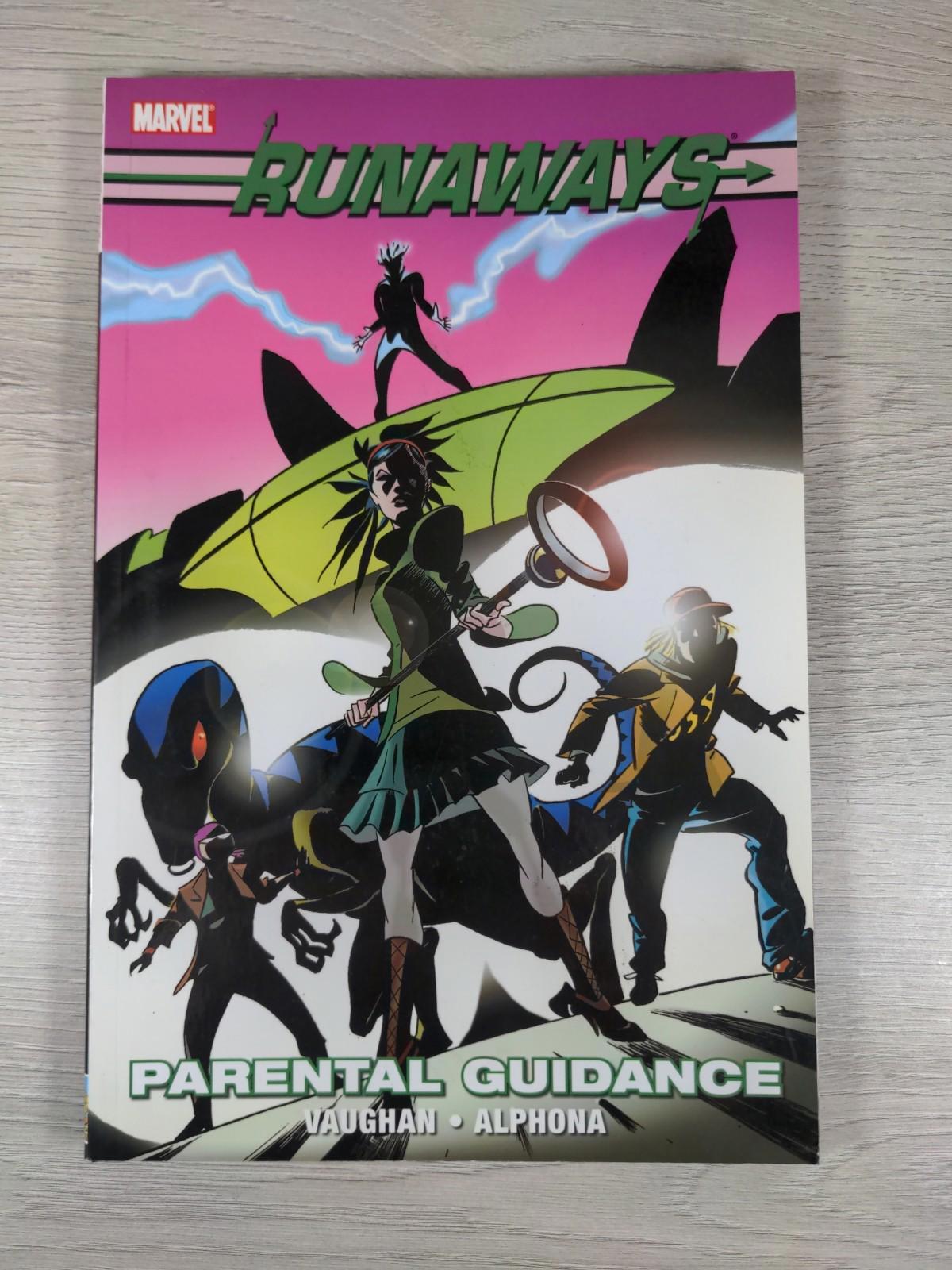 Marvel Runaways Parental Guidance Vaughan Alphona Paperback 2010 Graphic Novel