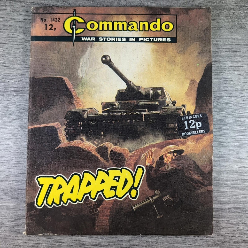 Commando Comic Issue Number 1432 Trapped!