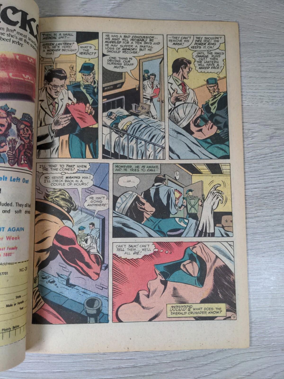 DC Comics Green Lantern # 114 March 1979 Co-Staring Green Arrow - Vintage Comic