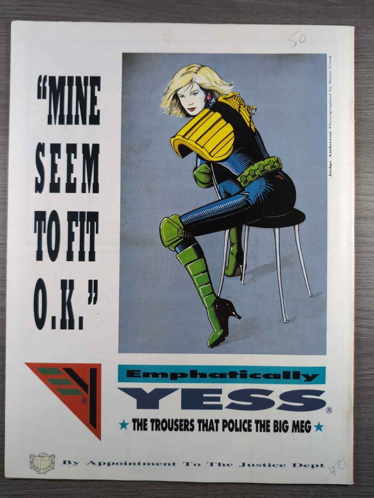 2000AD Prog 632 Featuring Judge Dread Comic 23rd June 1989  Vintage Retro Comic