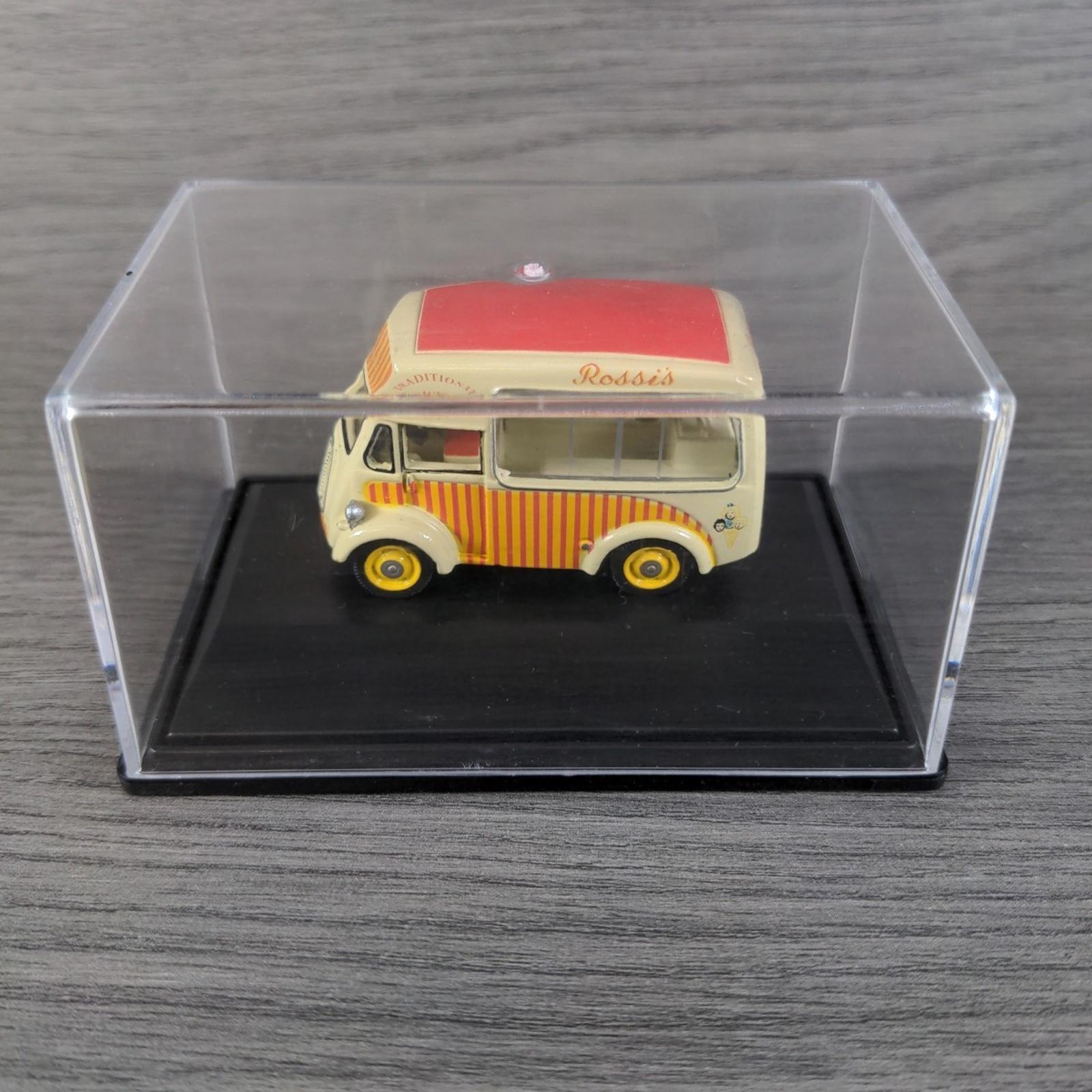 Oxford Commercials Rossi's Morris J Ice Cream Van  1:76 Scale Die-Cast Model