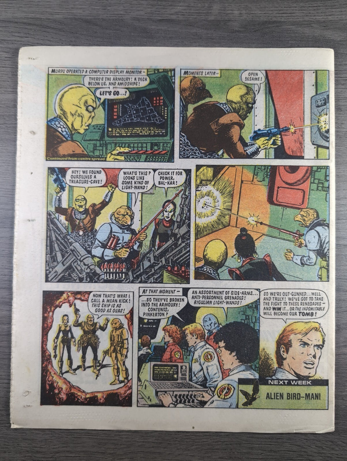 Eagle Comic Issue No. 207 8th March 1988 Vintage Retro UK Comic