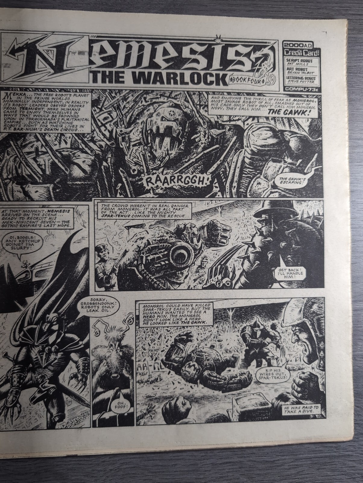 2000AD Prog 399 Featuring Judge Dread Comic 5th Jan 1985  Vintage Retro Comic