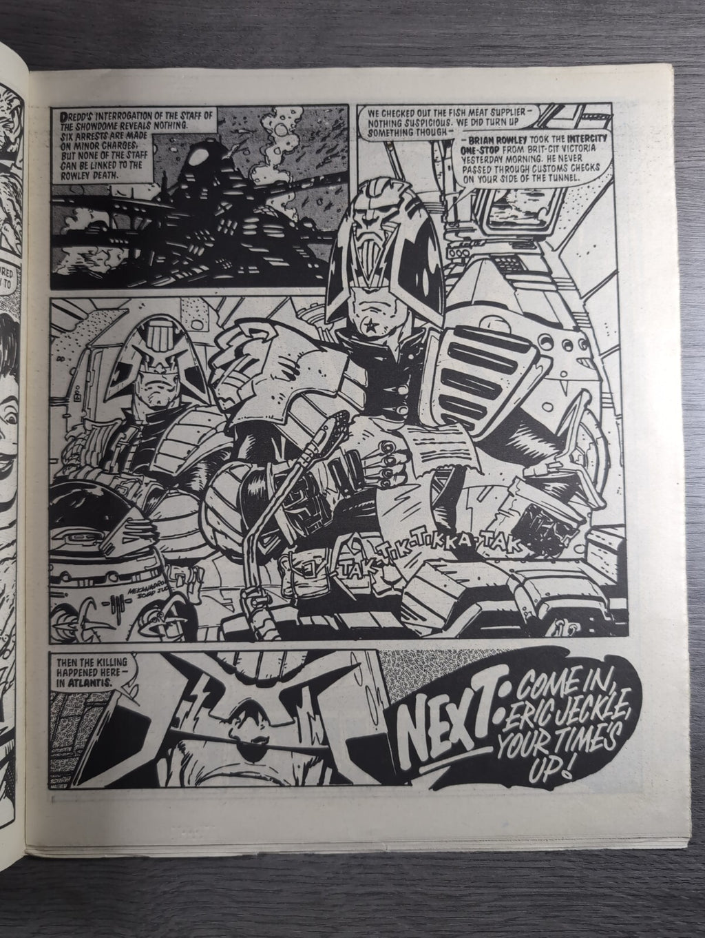 2000AD Prog 486 Featuring Judge Dread Comic Date 6th Sep 1986  Retro Comics