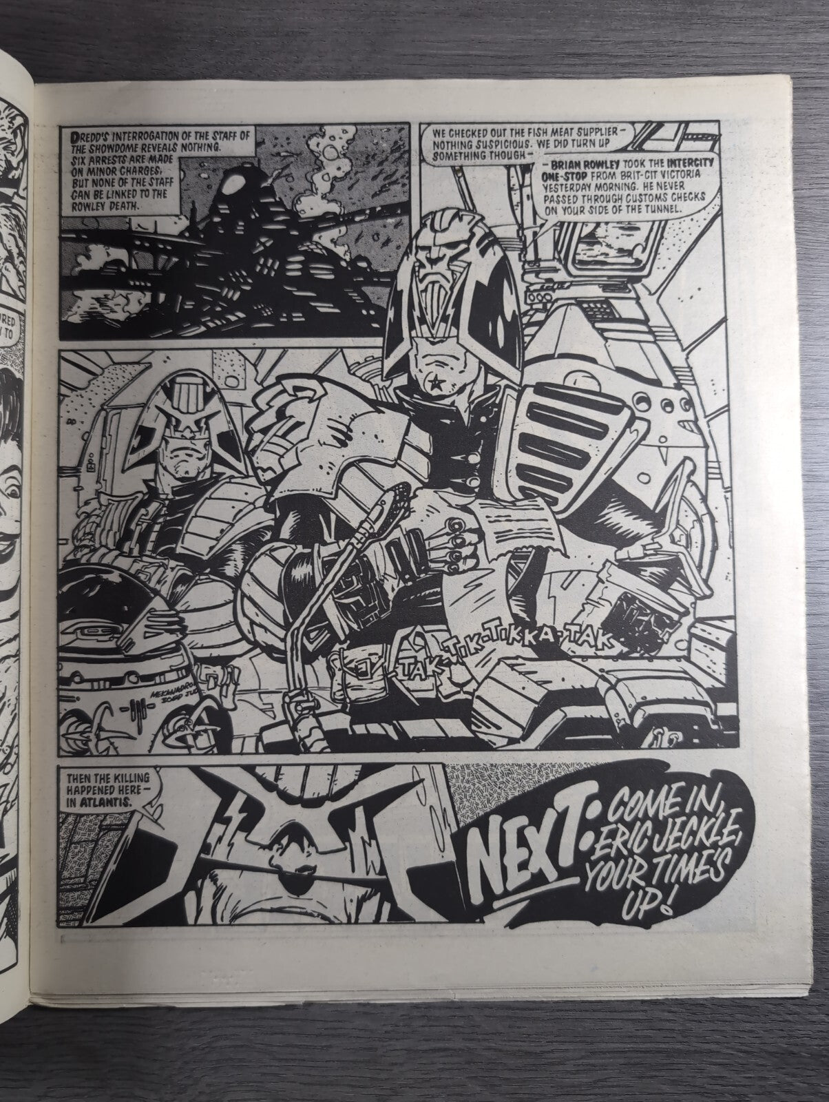 2000AD Prog 486 Featuring Judge Dread Comic Date 6th Sep 1986  Retro Comics