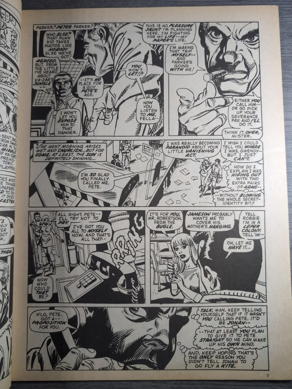 Spider-Man Comics Weekly No144 Marvel Comics UK 15th November 1975 Vintage Comic