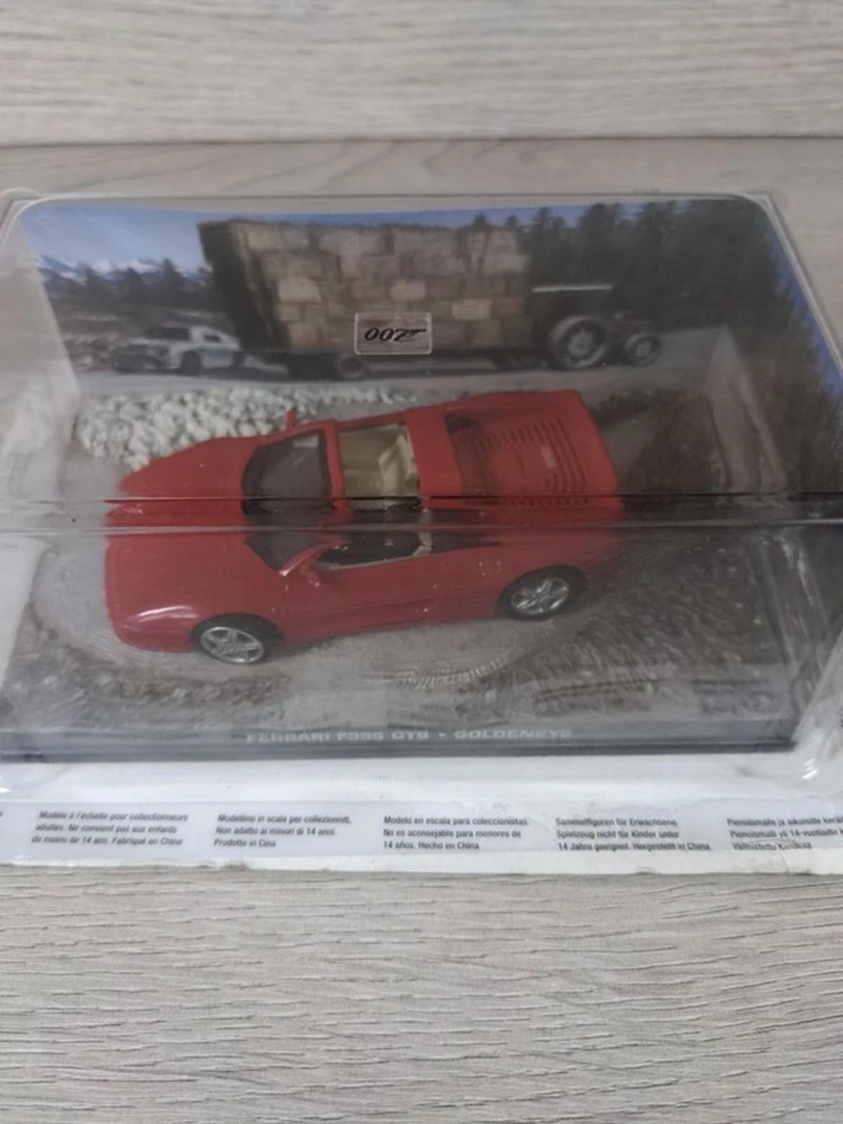 Eaglemoss James Bond 007 Ferrari F355 GTS Diecast Car 1:43 Scale + Magazine #10