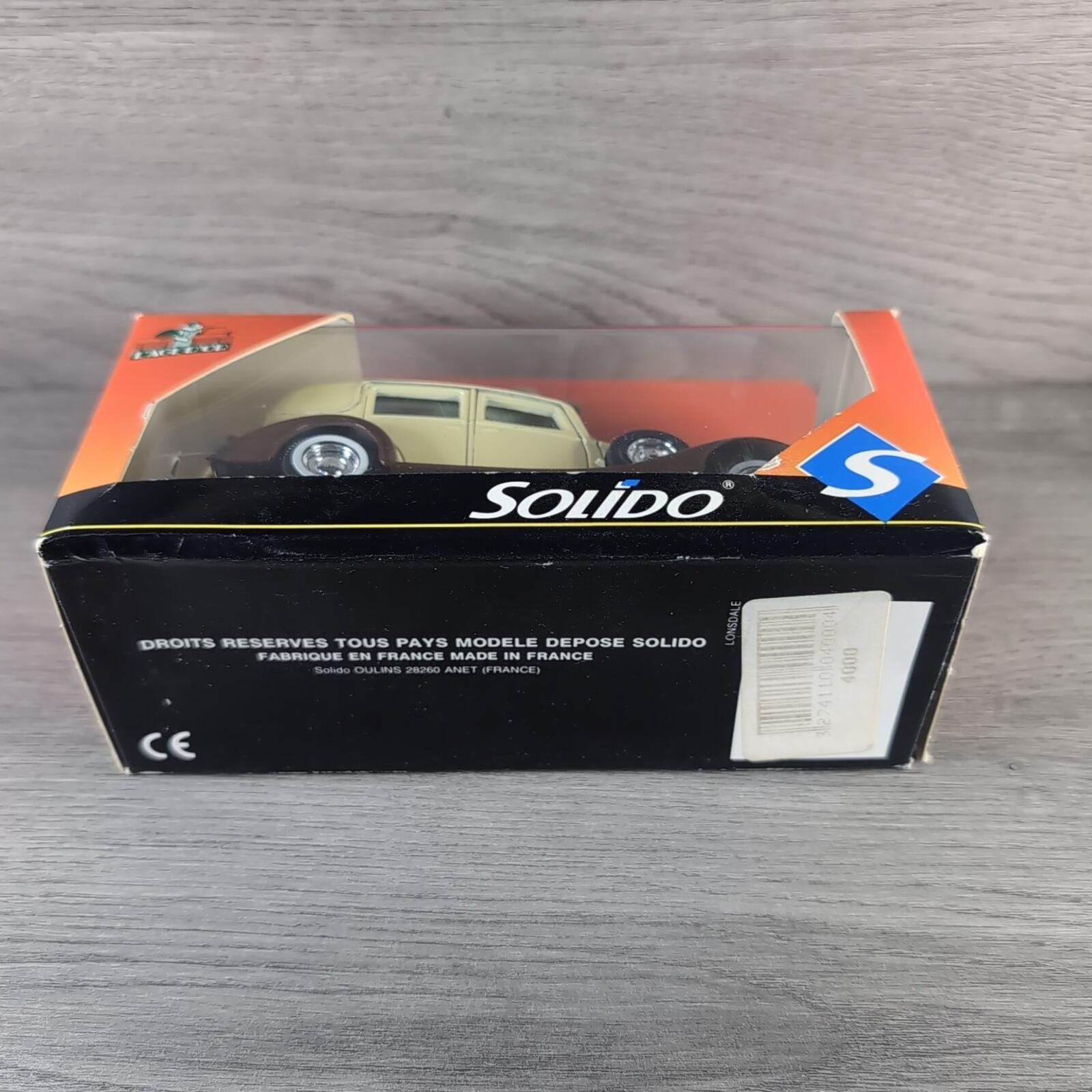 Solido Packard Sedan 4047  1:43 Scale Diecast Model Car