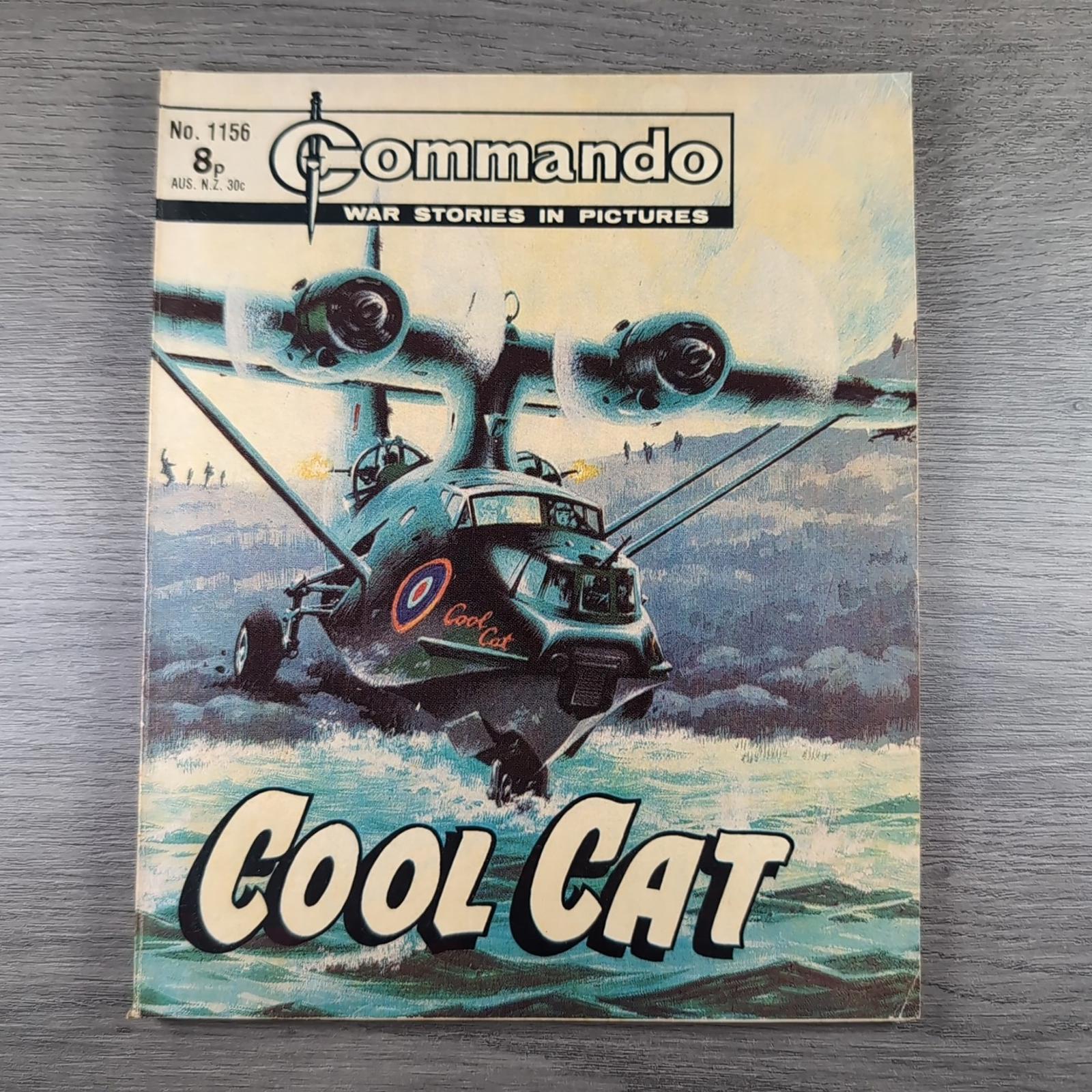 Commando Comic Issue Number 1156 Cool Cat