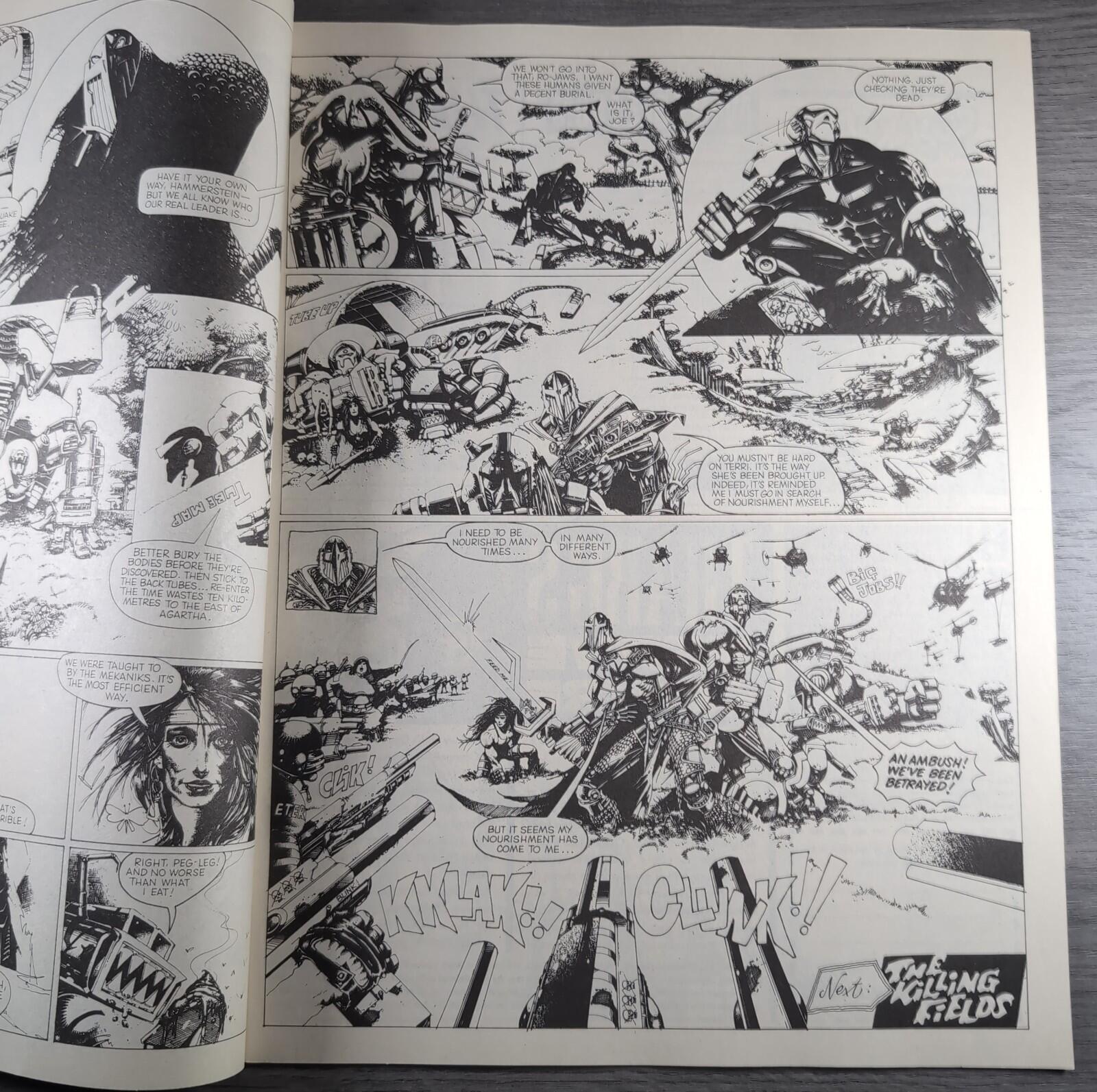 2000AD Prog 563 Featuring Judge Dredd 27th February 1988 Vintage Comic