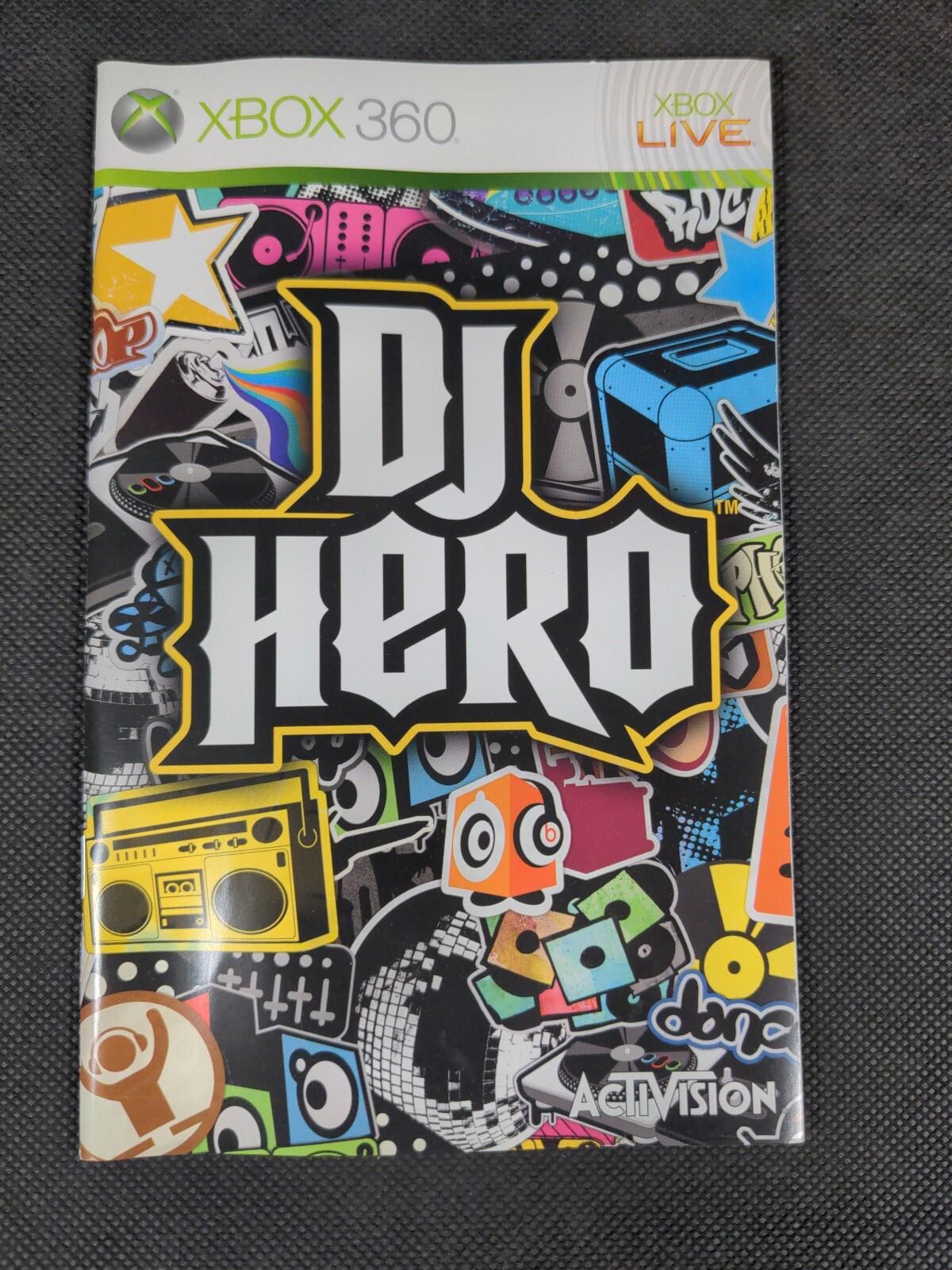 DJ Hero Microsoft Xbox 360 Game Software Activision