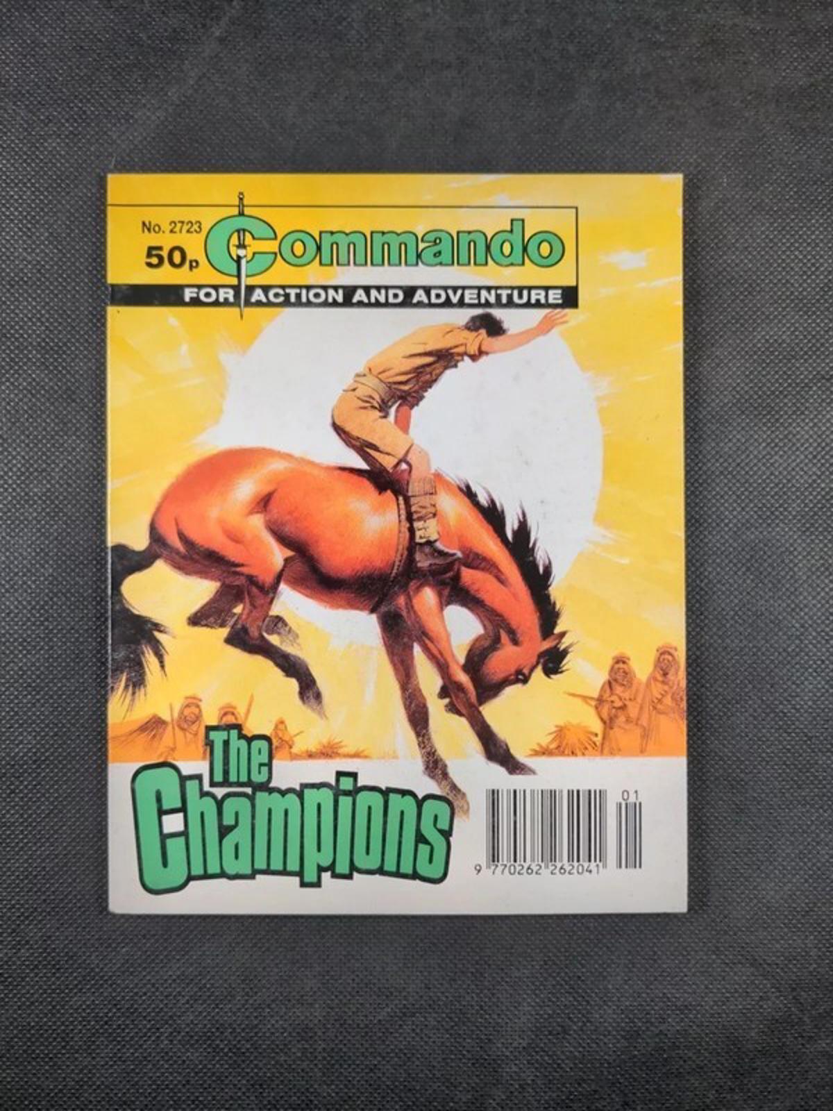 Commando Comic Issue Number 2723 The Champions Vintage Comic