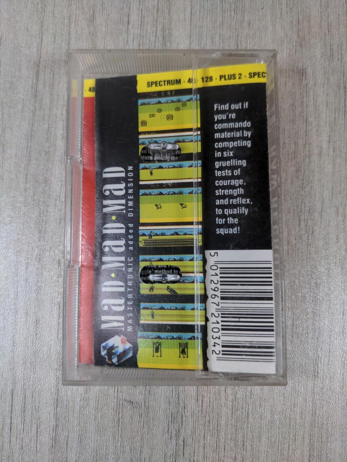 Raw Recruit  ZX Spectrum 48K 128K Plus 2 Video Game Cassette Tested & Working