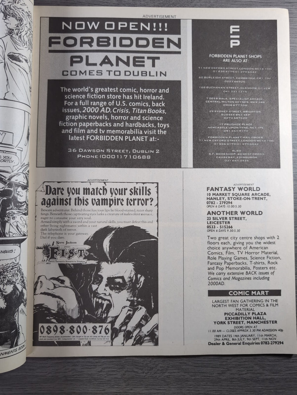 2000AD Prog 611 Featuring Judge Dread Comic 28th Jan 1989 Vintage Retro Comic