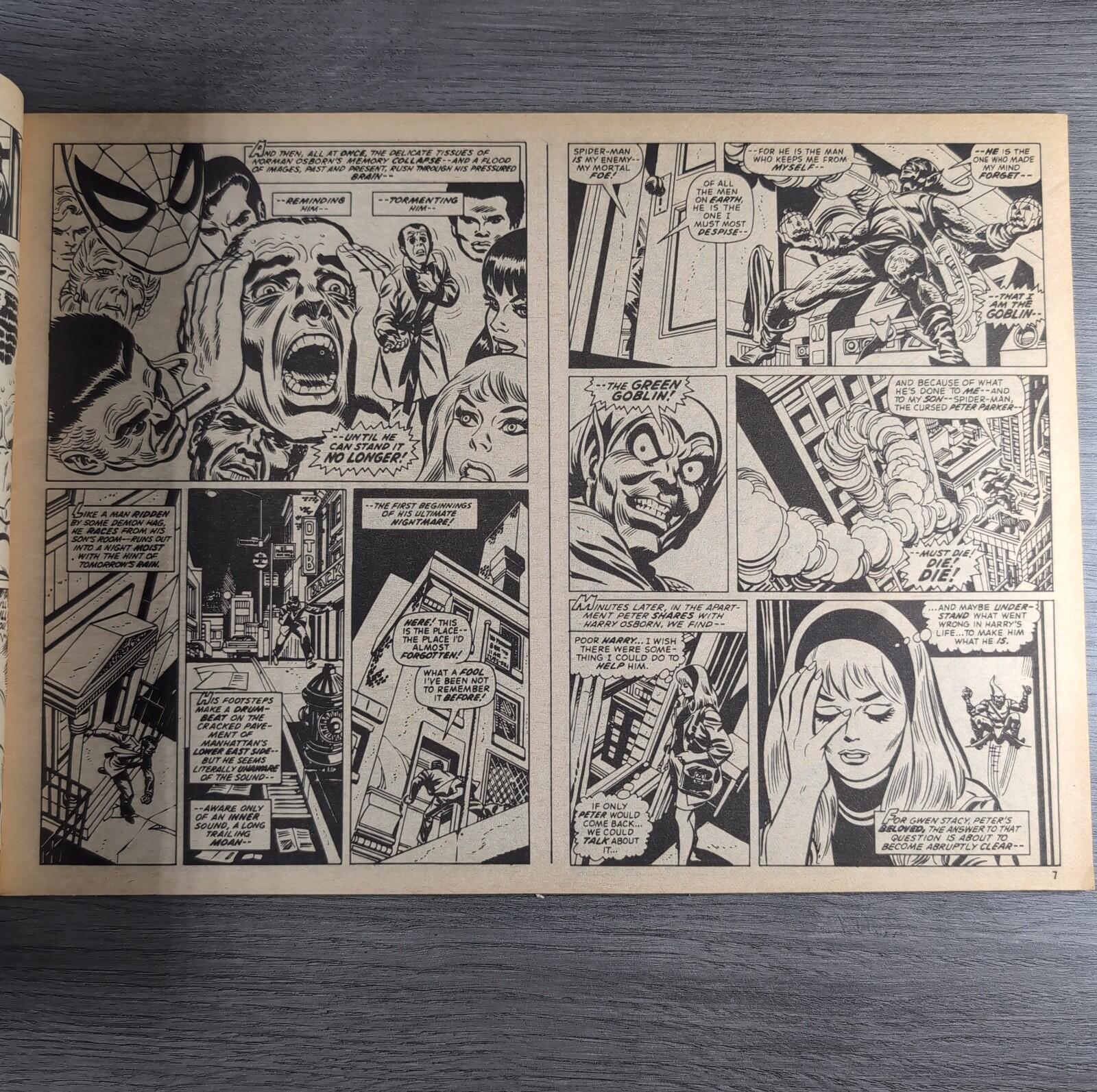 Super Spider-Man With The Super Heroes No.  170 Marvel Comics 1976 Vintage Comic