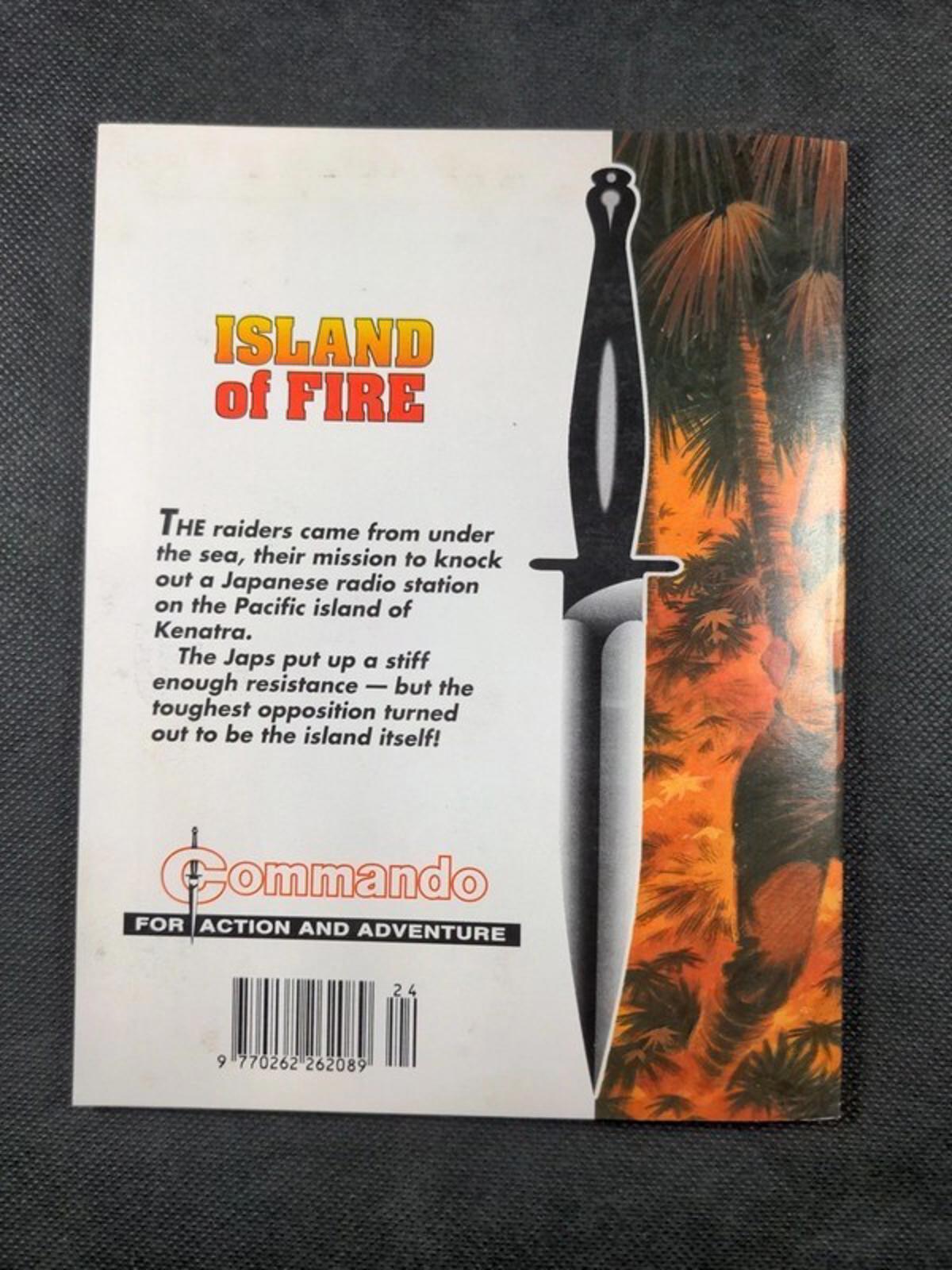 Commando Comic Issue Number 3322 Island of Fire