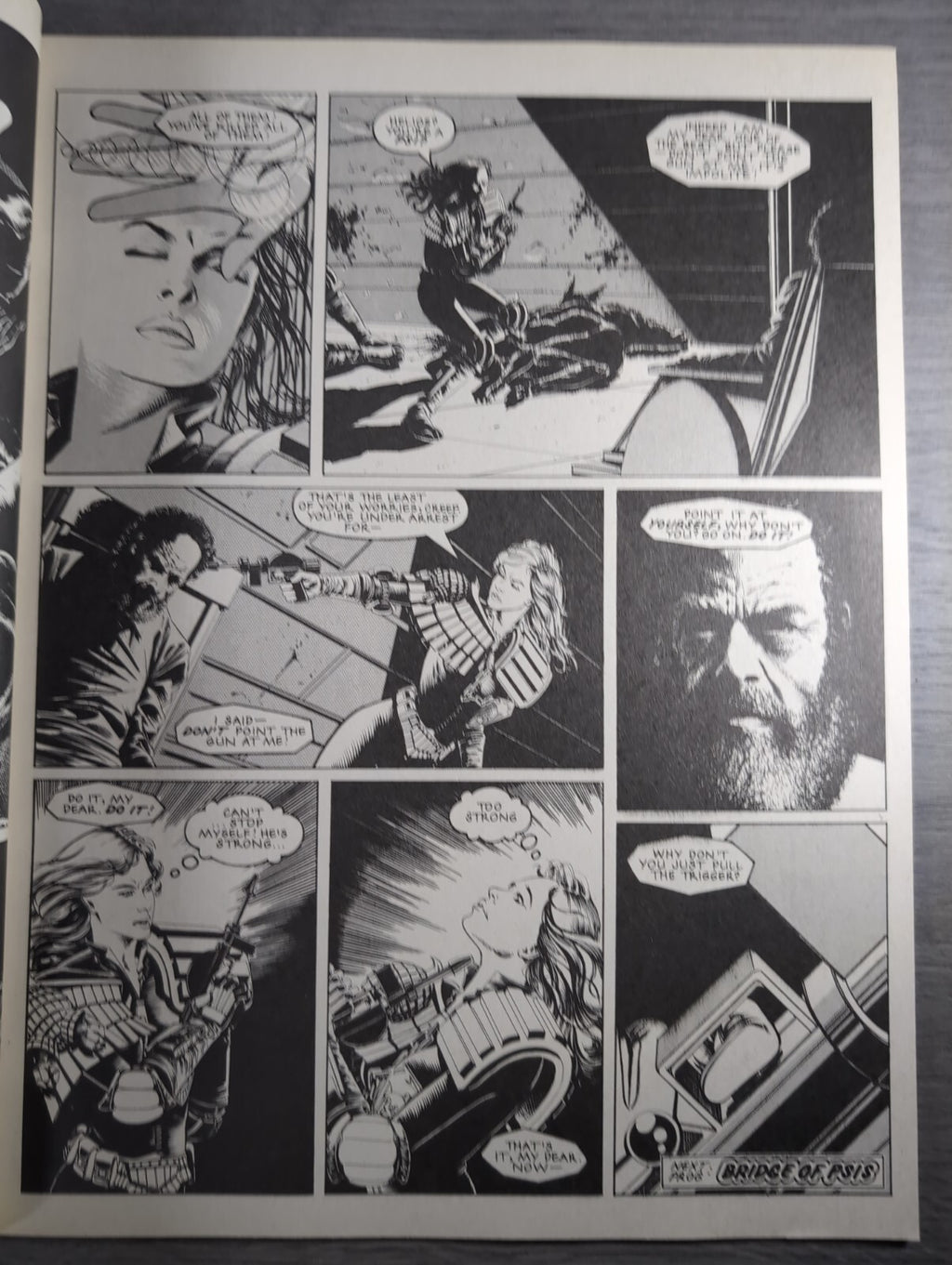 2000AD Prog 621 Featuring Judge Dread Comic 8th April 1989 Vintage Retro Comic