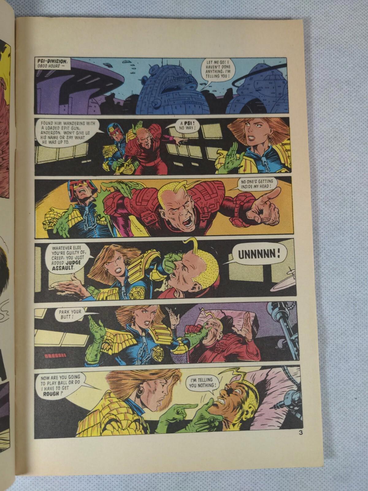 2000AD Presents Judge Anderson #9 December 1986 Quality Comics - Retrorama UK