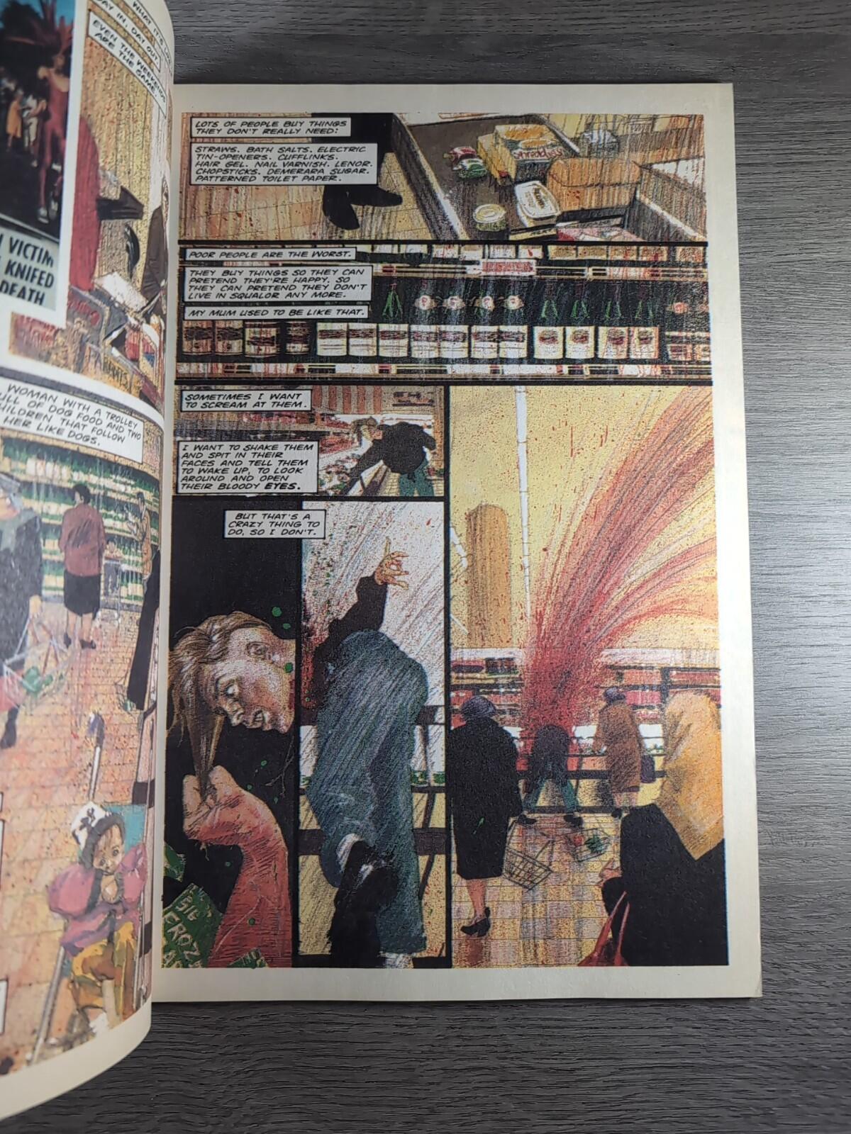 2000AD Presents Crisis issue #50 Comic Vintage Retro Collectable