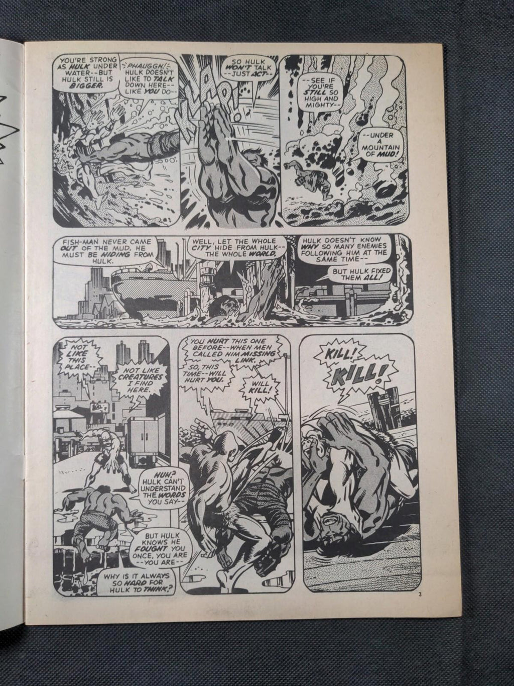 Mighty World of Marvel Comic Issue No 108 October 1974 Marvel UK Vintage Comic - Retrorama UK