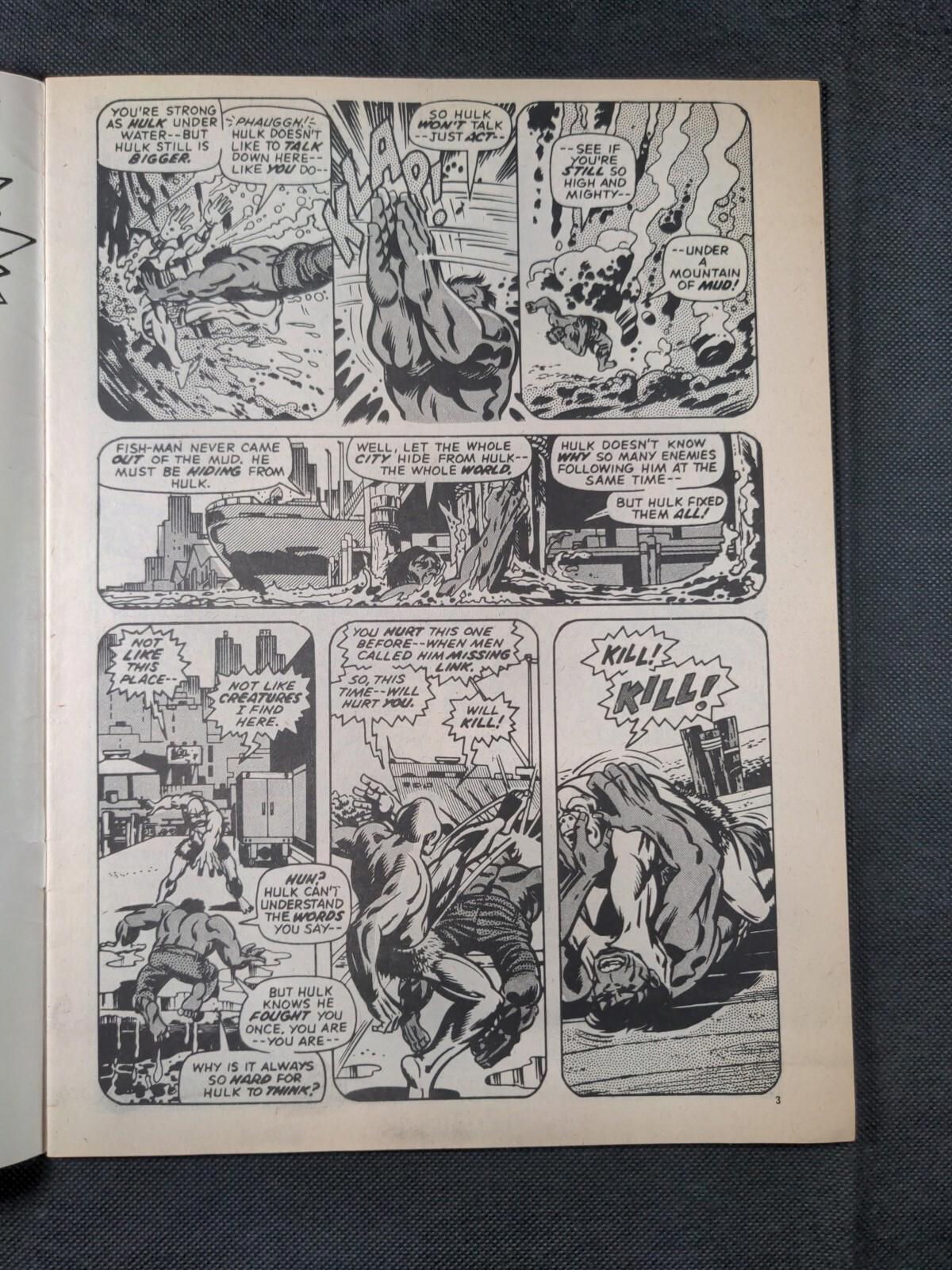 Mighty World of Marvel Comic Issue No 108 October 1974 Marvel UK Vintage Comic - Retrorama UK