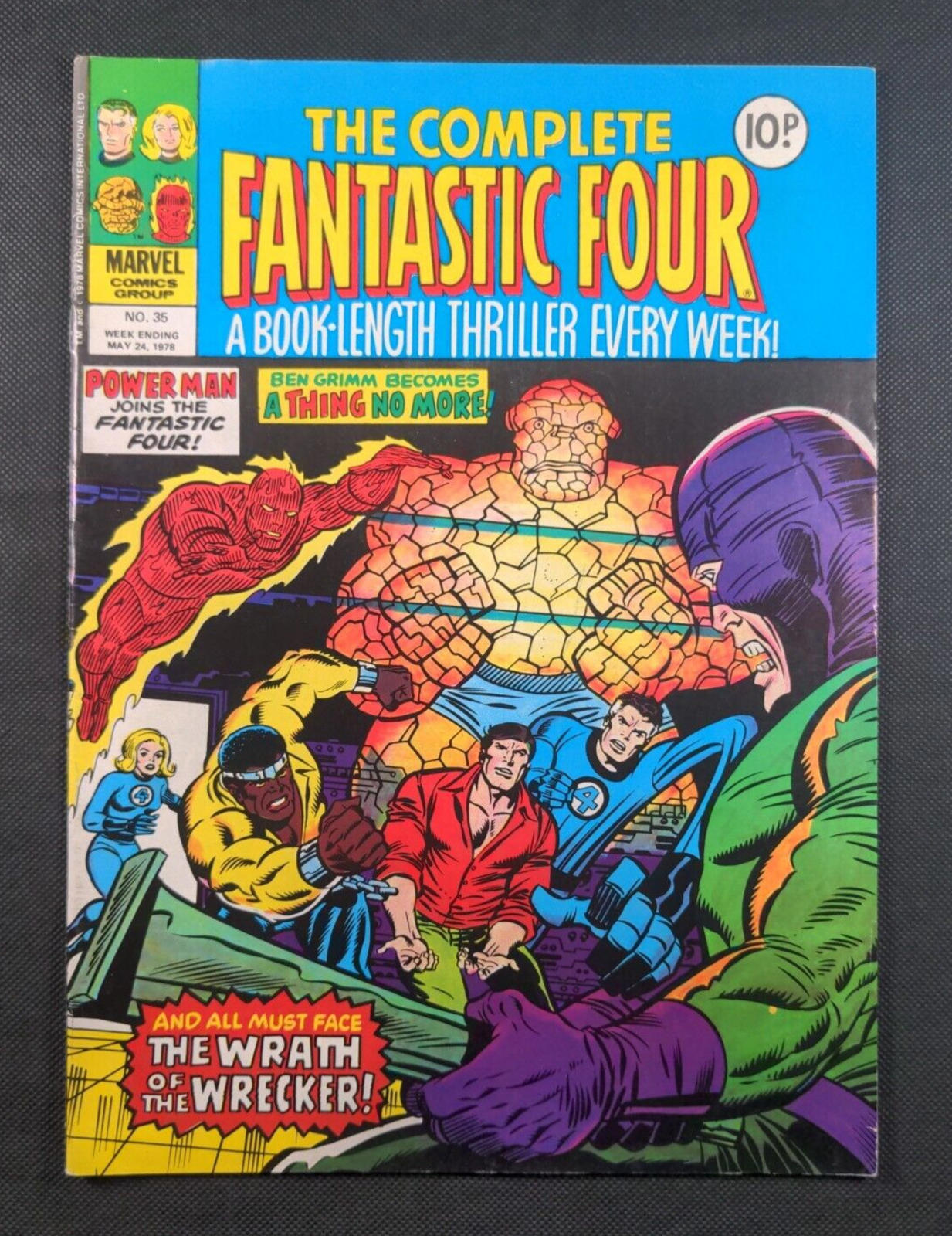 Marvel Comics - The Complete Fantastic Four - Issue No 35 May 1978