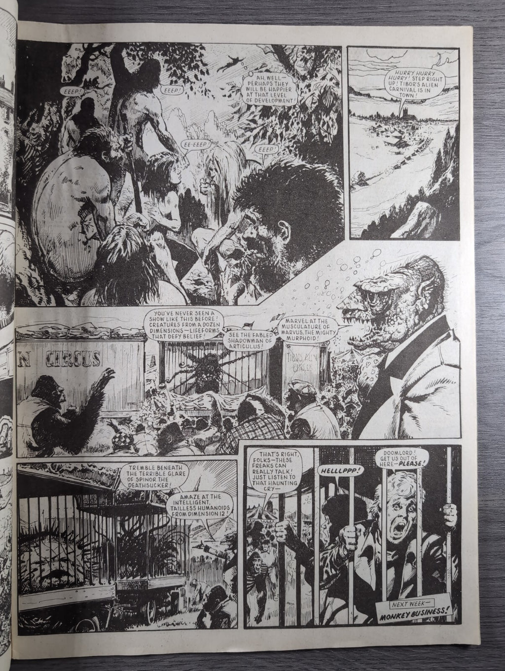 Eagle Comic Issue No. 263 4th April 1987 Vintage Retro UK Comic
