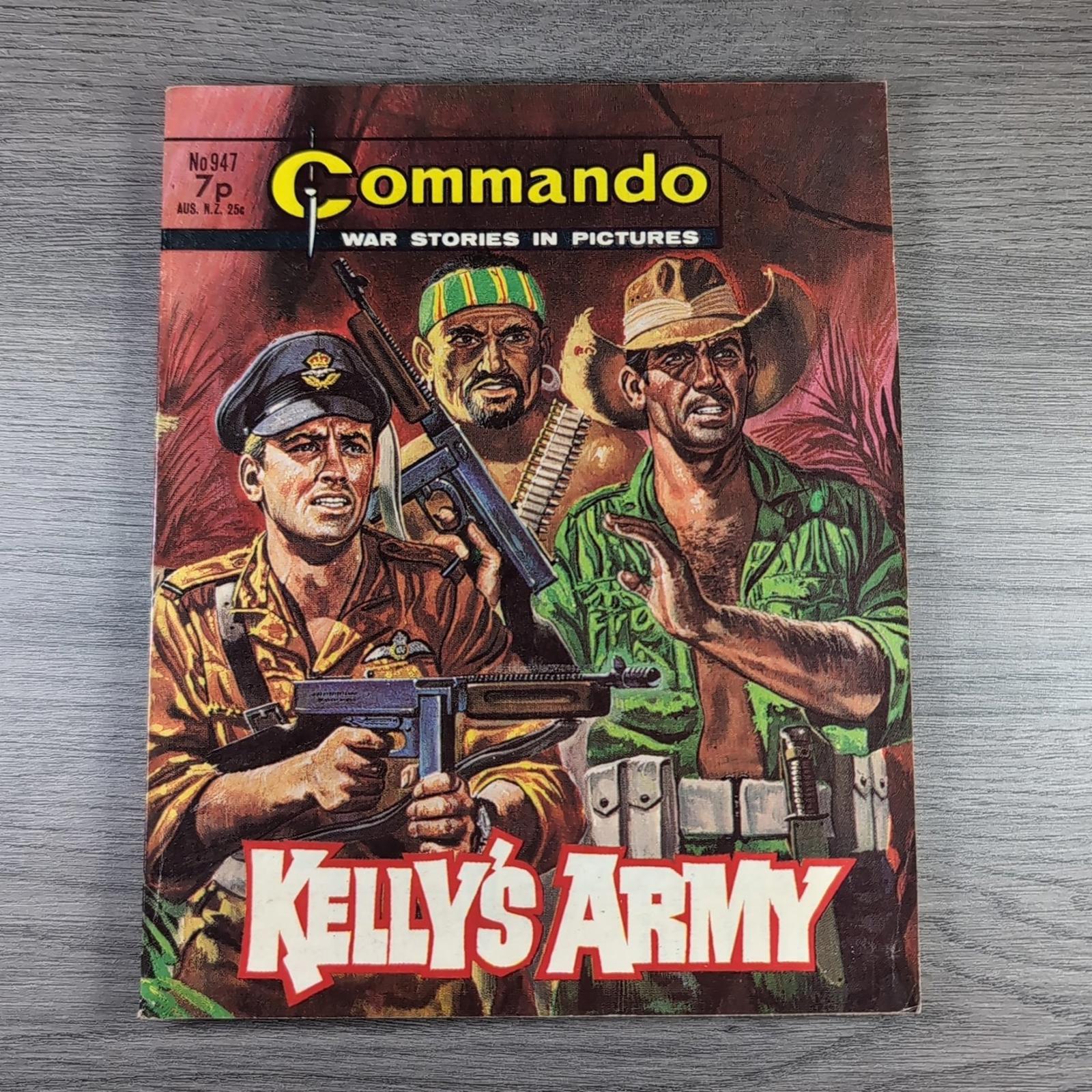 Commando Comic Issue Number 947 Kellys Army