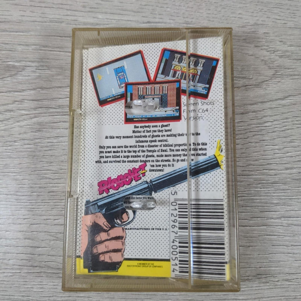 Ghostbusters ZX Spectrum 48/128K Game Cassette Mastertronic Tested & Working