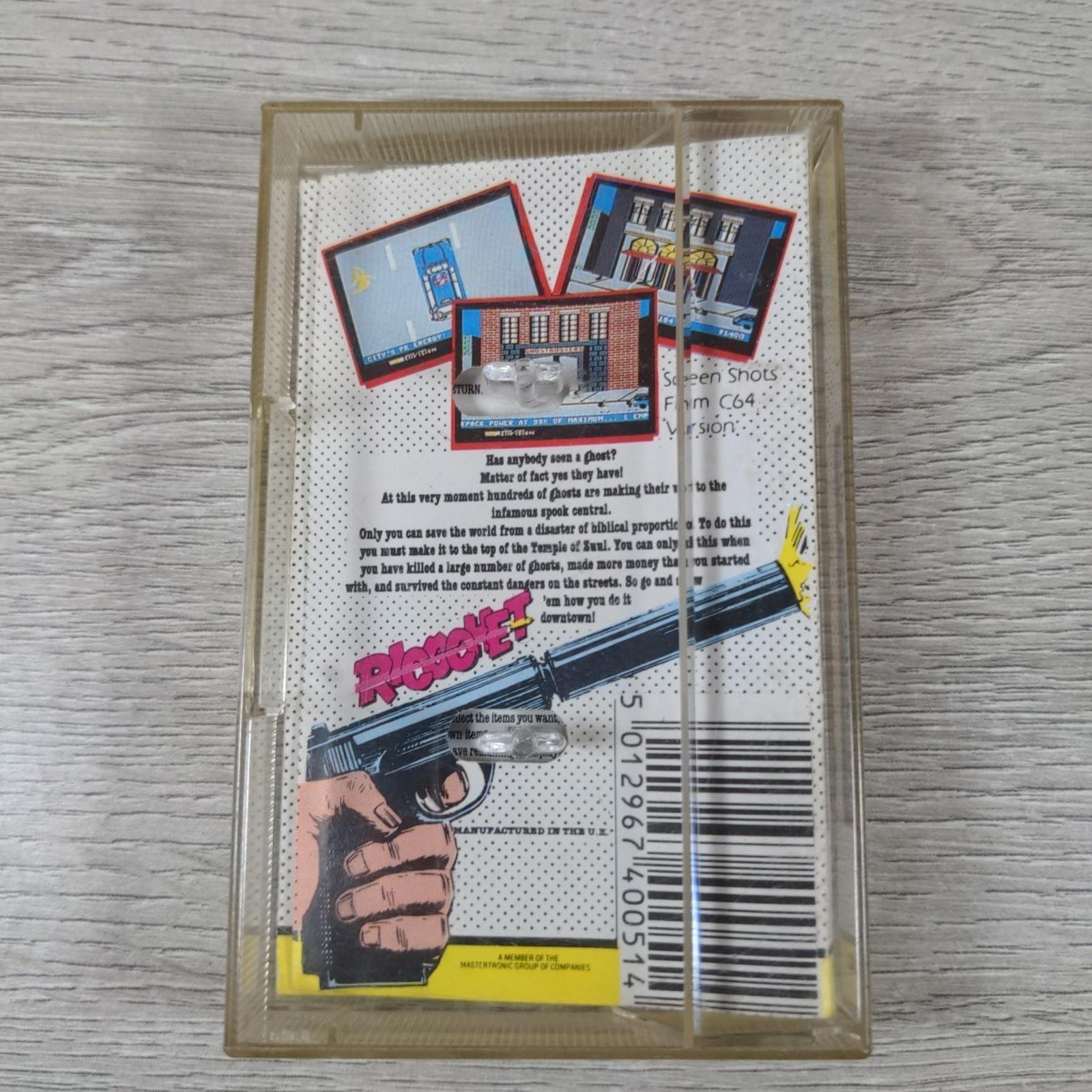 Ghostbusters ZX Spectrum 48/128K Game Cassette Mastertronic Tested & Working